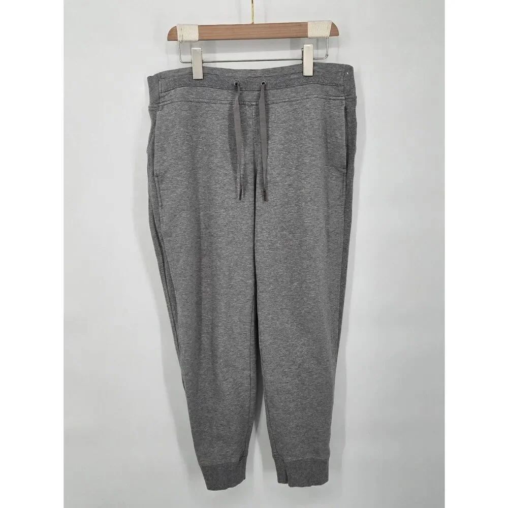 Lululemon Warm Down Jogger Size 12 Sweatpants Gray